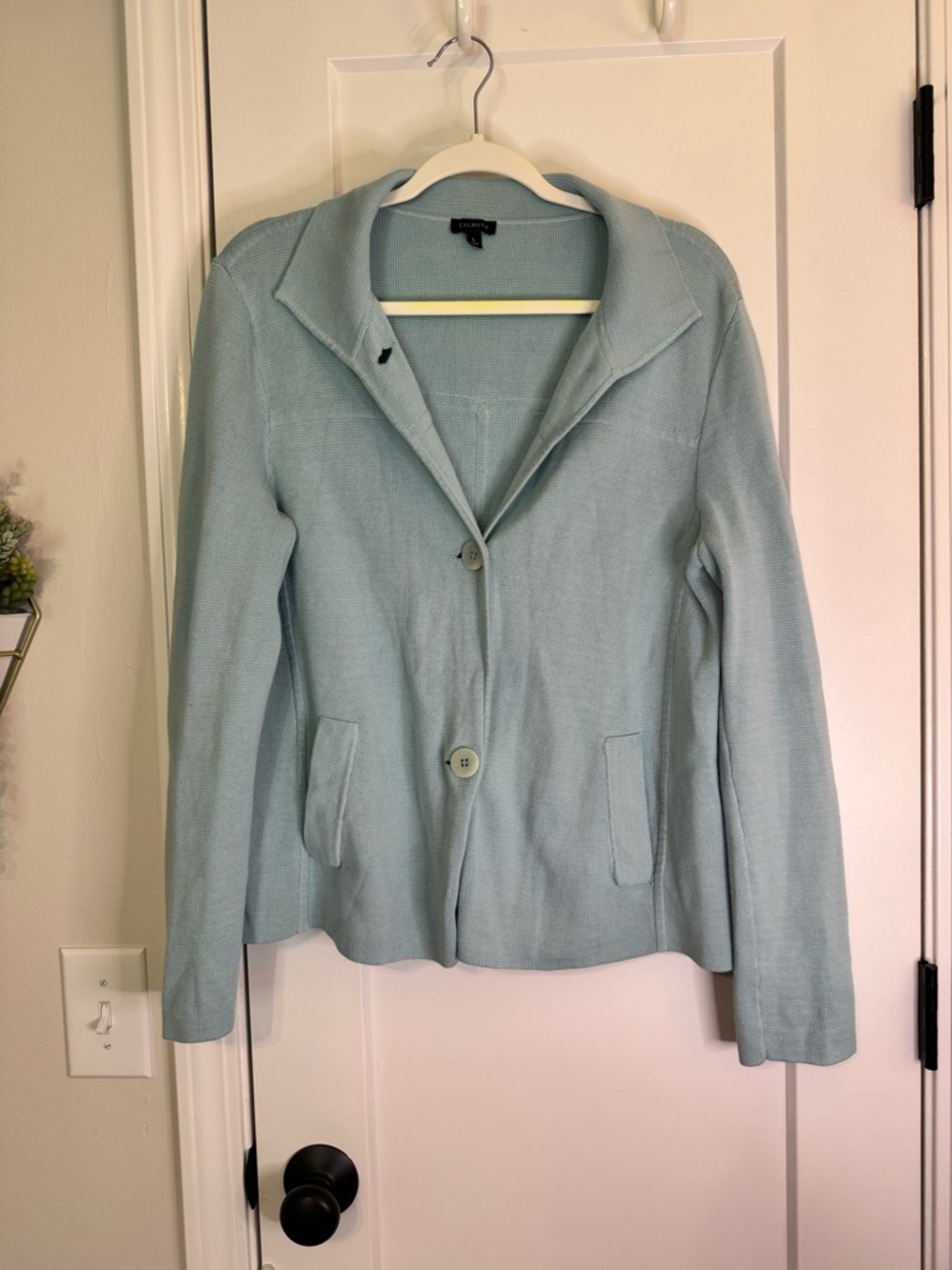 Talbots Sweater Blazer Jacket